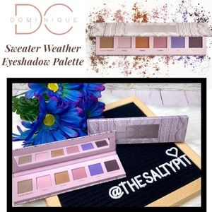 NIB Dominique Eyeshadow Palette, Sweater Weather